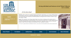 Desktop Screenshot of coxlaw.net